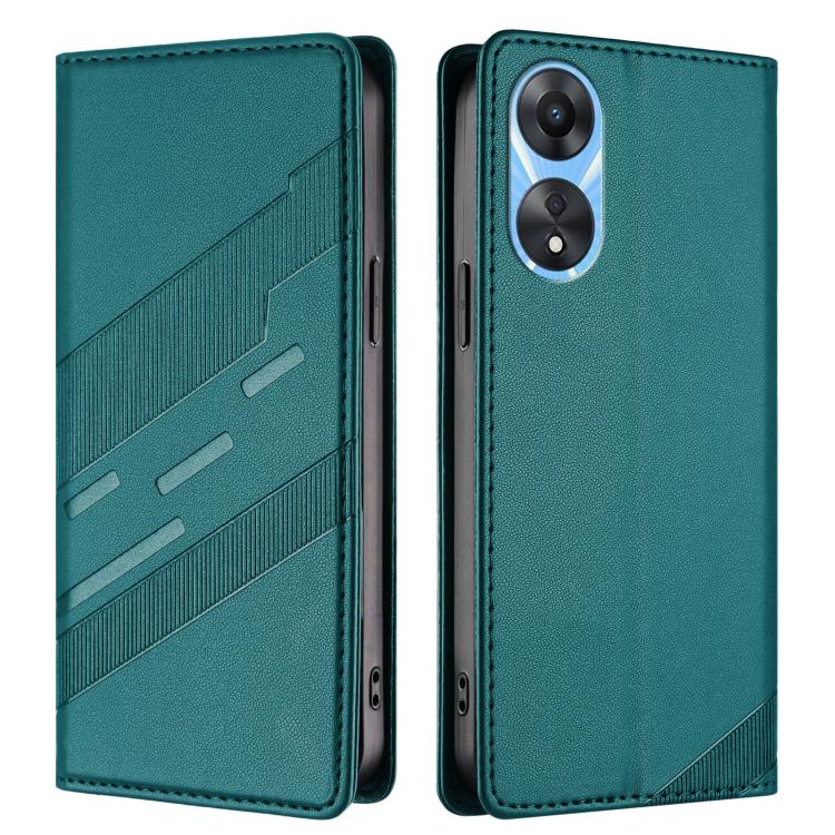 For OPPO A58 5G Embossed Multi-functional Wallet Retro Leather Phone Case