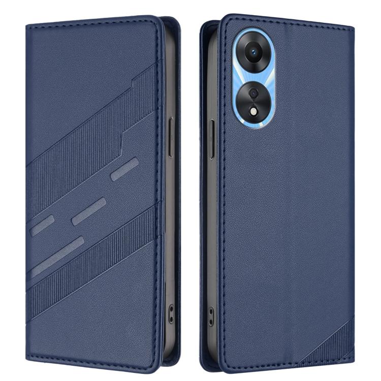 For OPPO A58 5G Embossed Multi-functional Wallet Retro Leather Phone Case