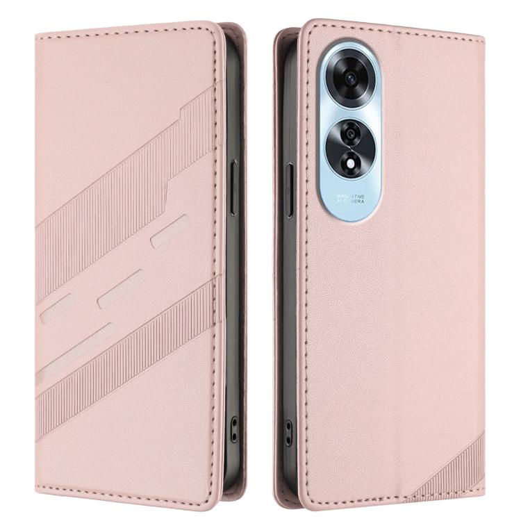 For OPPO A60 4G Embossed Multi-functional Wallet Retro Leather Phone Case