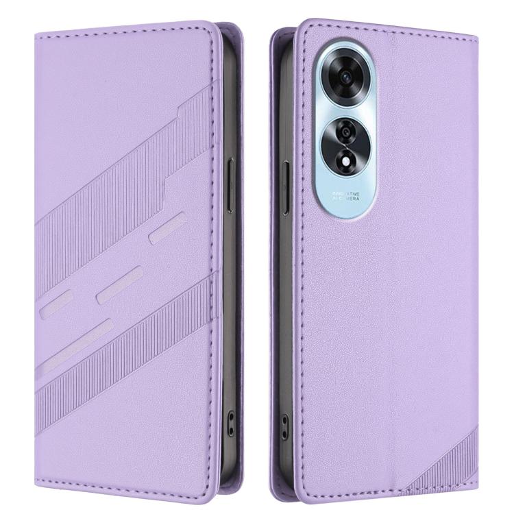 For OPPO A60 4G Embossed Multi-functional Wallet Retro Leather Phone Case