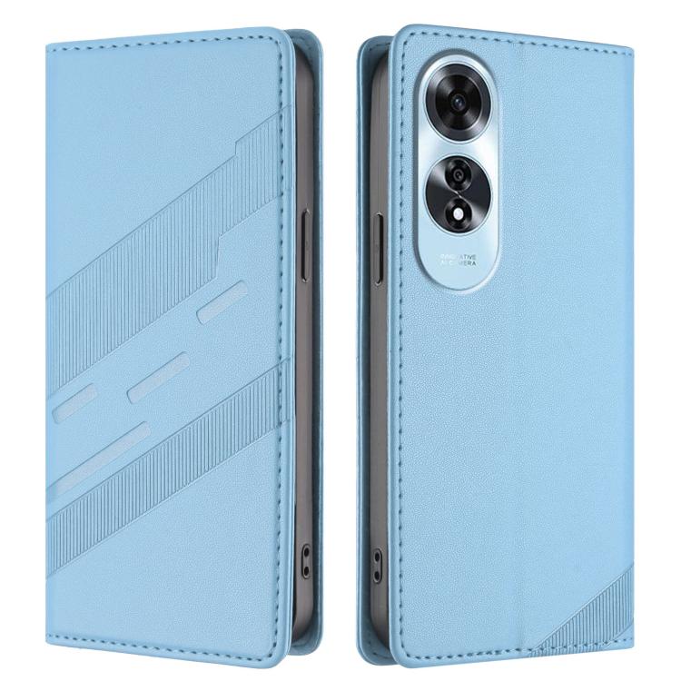 For OPPO A60 4G Embossed Multi-functional Wallet Retro Leather Phone Case