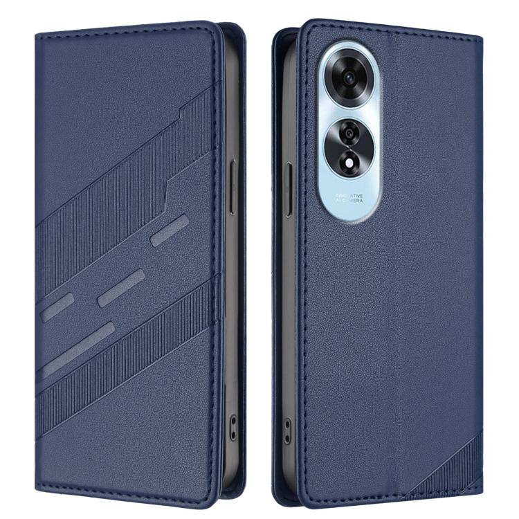 For OPPO A60 4G Embossed Multi-functional Wallet Retro Leather Phone Case