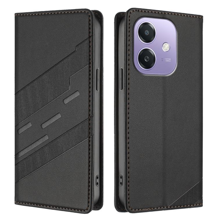 For OPPO A60 5G Embossed Multi-functional Wallet Retro Leather Phone Case
