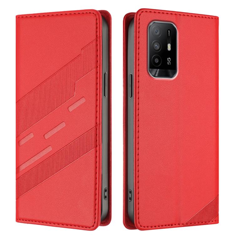 For OPPO A74 4G Embossed Multi-functional Wallet Retro Leather Phone Case