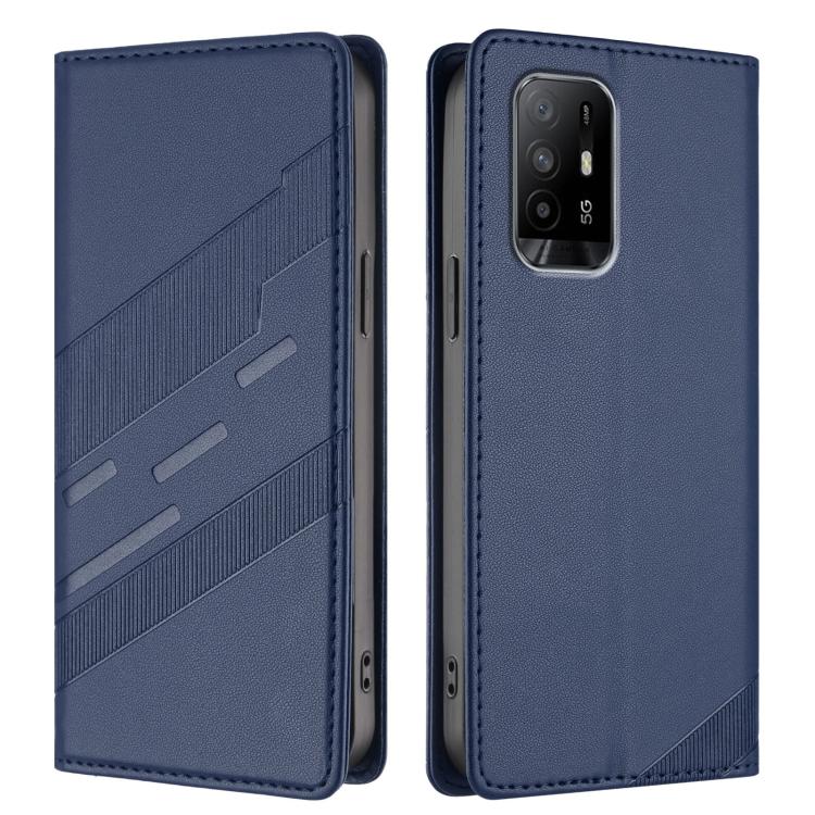 For OPPO A74 4G Embossed Multi-functional Wallet Retro Leather Phone Case