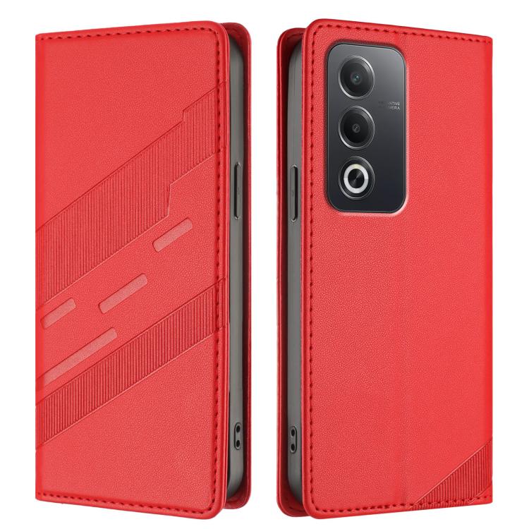 For OPPO A80 5G Embossed Multi-functional Wallet Retro Leather Phone Case