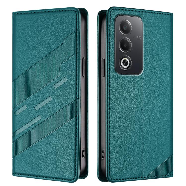 For OPPO A80 5G Embossed Multi-functional Wallet Retro Leather Phone Case