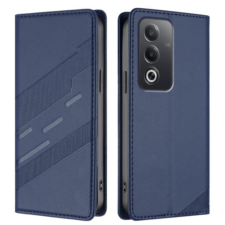 For OPPO A80 5G Embossed Multi-functional Wallet Retro Leather Phone Case