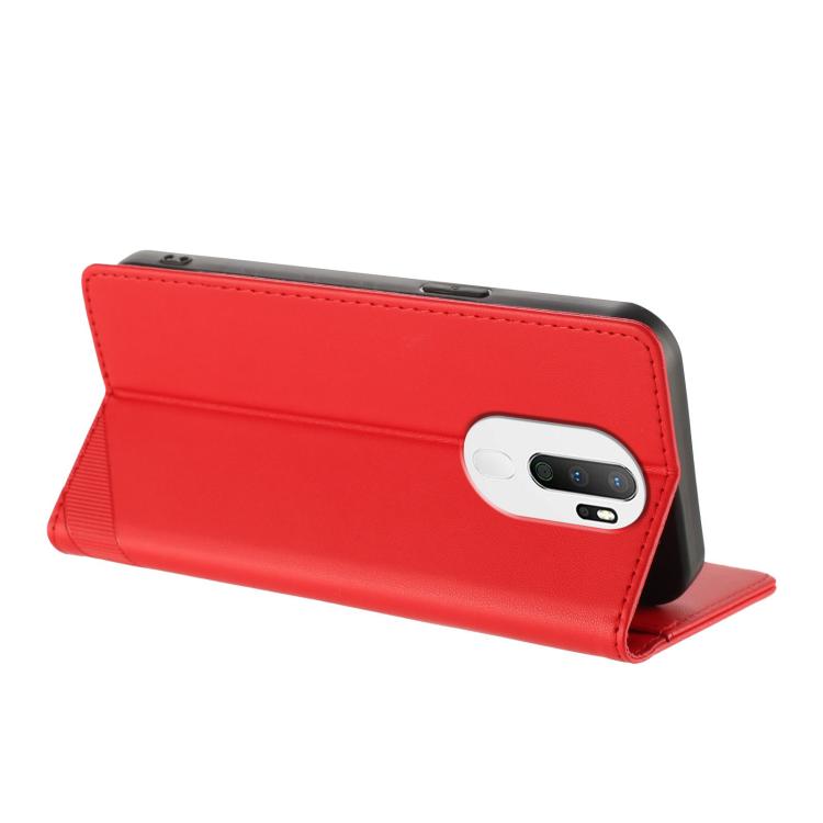 For OPPO A5 2020 Embossed Multi-functional Wallet Retro Leather Phone Case