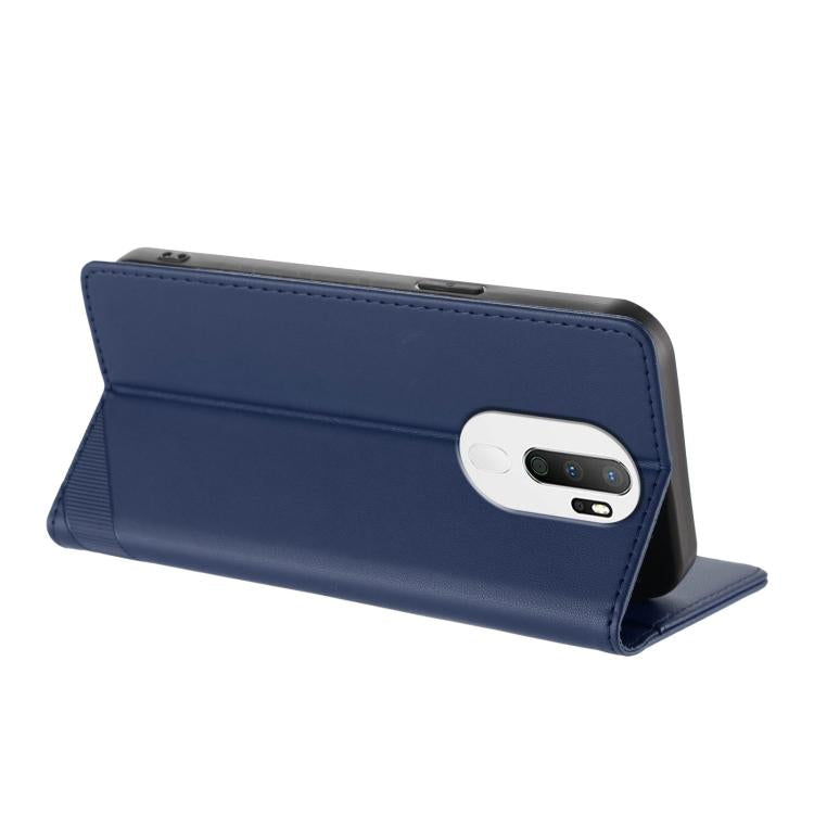 For OPPO A5 2020 Embossed Multi-functional Wallet Retro Leather Phone Case