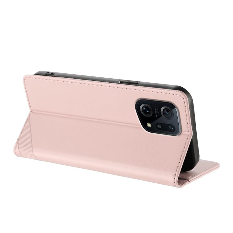 For OPPO Find X5 Embossed Multi-functional Wallet Retro Leather Phone Case