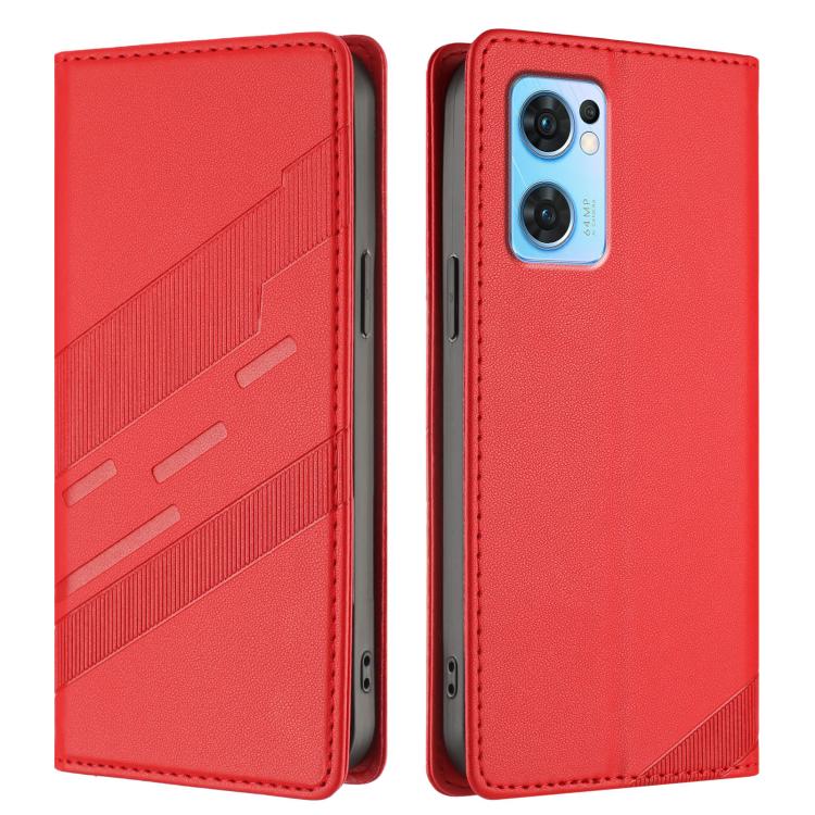 For OPPO Find X5 Lite Embossed Multi-functional Wallet Retro Leather Phone Case