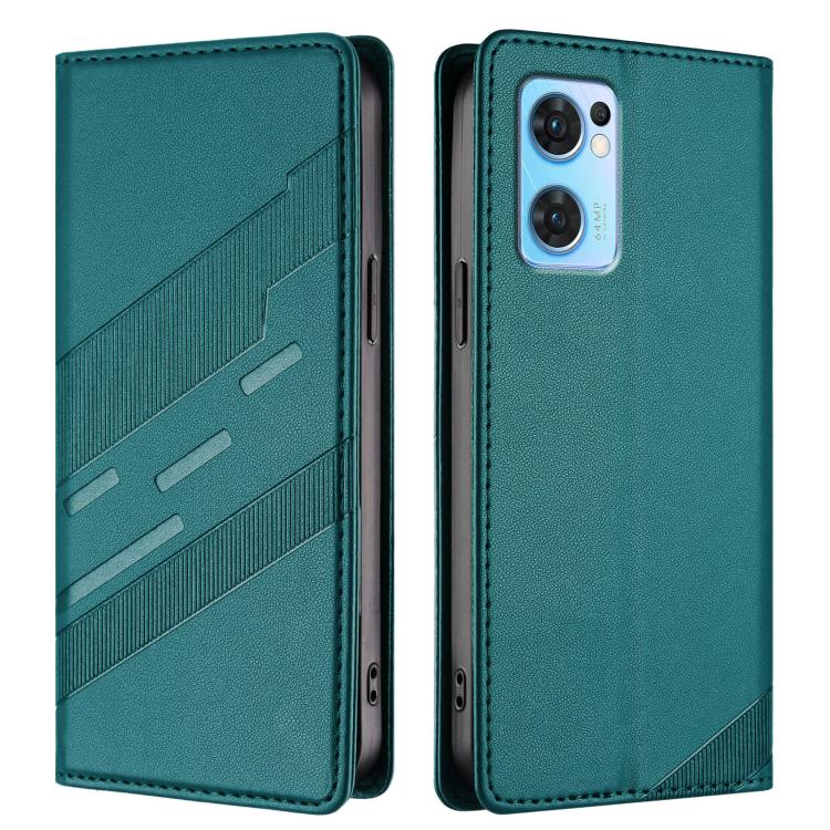 For OPPO Find X5 Lite Embossed Multi-functional Wallet Retro Leather Phone Case