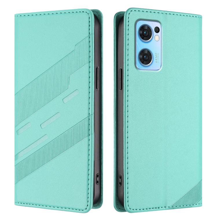 For OPPO Find X5 Lite Embossed Multi-functional Wallet Retro Leather Phone Case