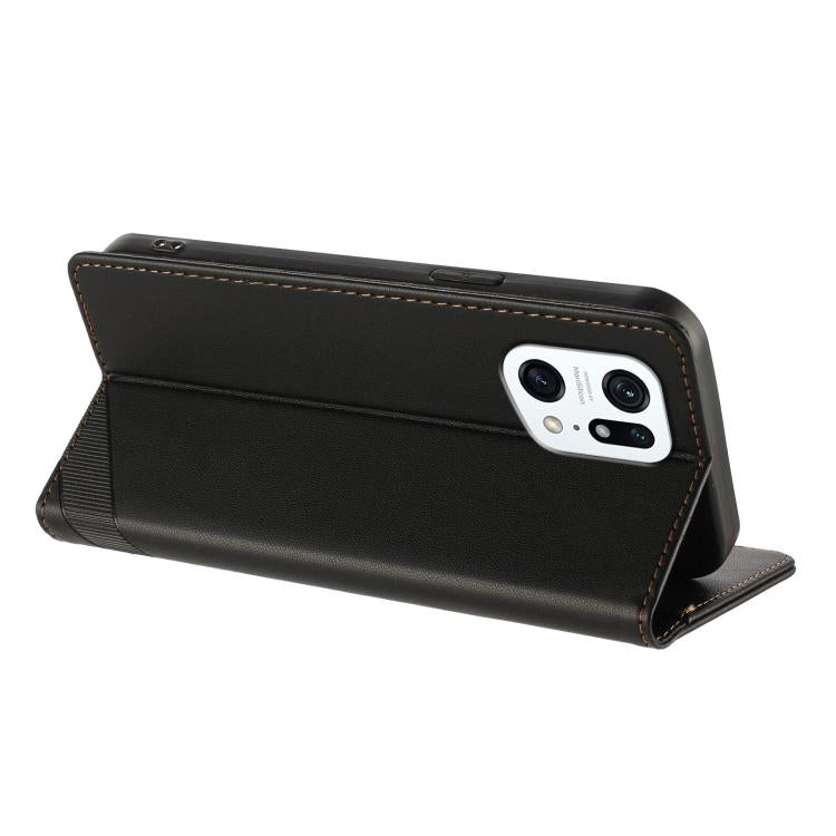 For OPPO Find X5 Pro Embossed Multi-functional Wallet Retro Leather Phone Case