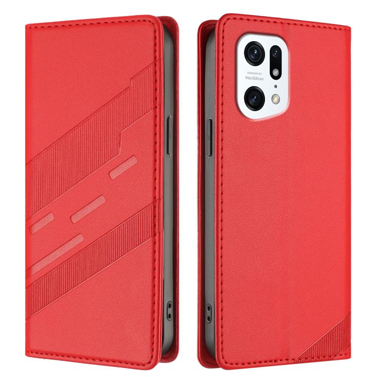 For OPPO Find X5 Pro Embossed Multi-functional Wallet Retro Leather Phone Case