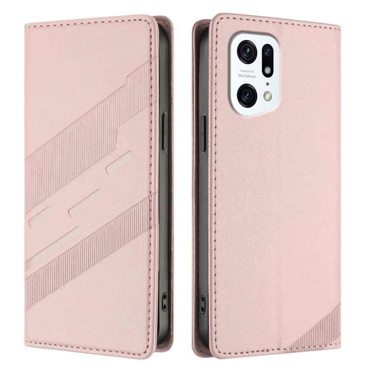For OPPO Find X5 Pro Embossed Multi-functional Wallet Retro Leather Phone Case