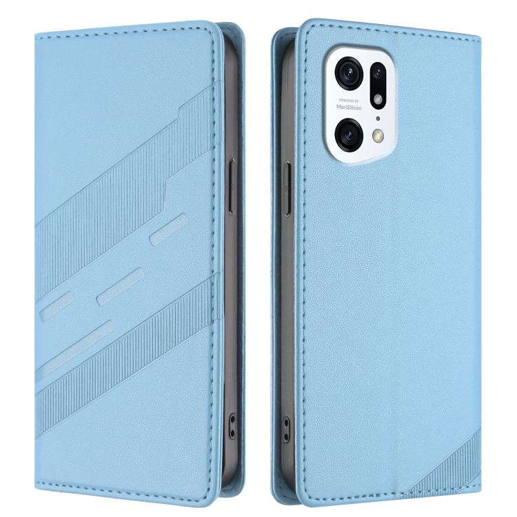 For OPPO Find X5 Pro Embossed Multi-functional Wallet Retro Leather Phone Case