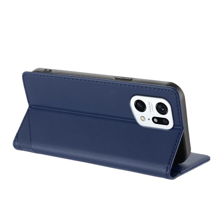 For OPPO Find X5 Pro Embossed Multi-functional Wallet Retro Leather Phone Case