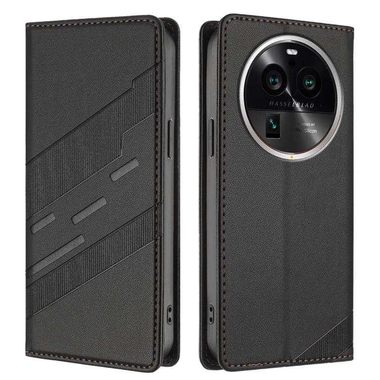 For OPPO Find X6 Pro Embossed Multi-functional Wallet Retro Leather Phone Case
