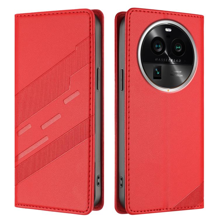 For OPPO Find X6 Pro Embossed Multi-functional Wallet Retro Leather Phone Case