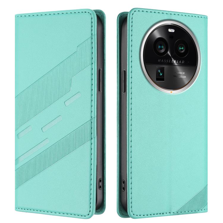 For OPPO Find X6 Pro Embossed Multi-functional Wallet Retro Leather Phone Case