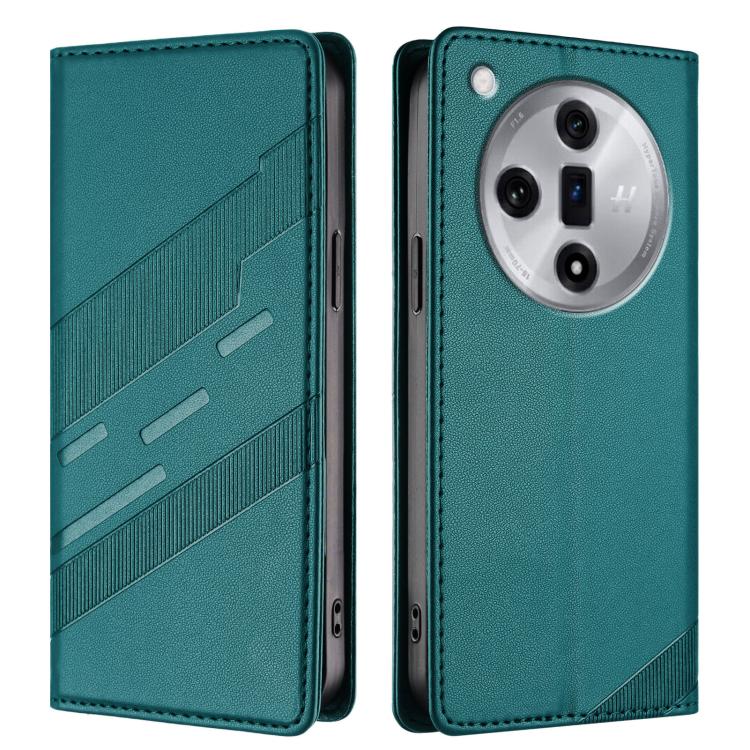 For OPPO Find X7 Embossed Multi-functional Wallet Retro Leather Phone Case