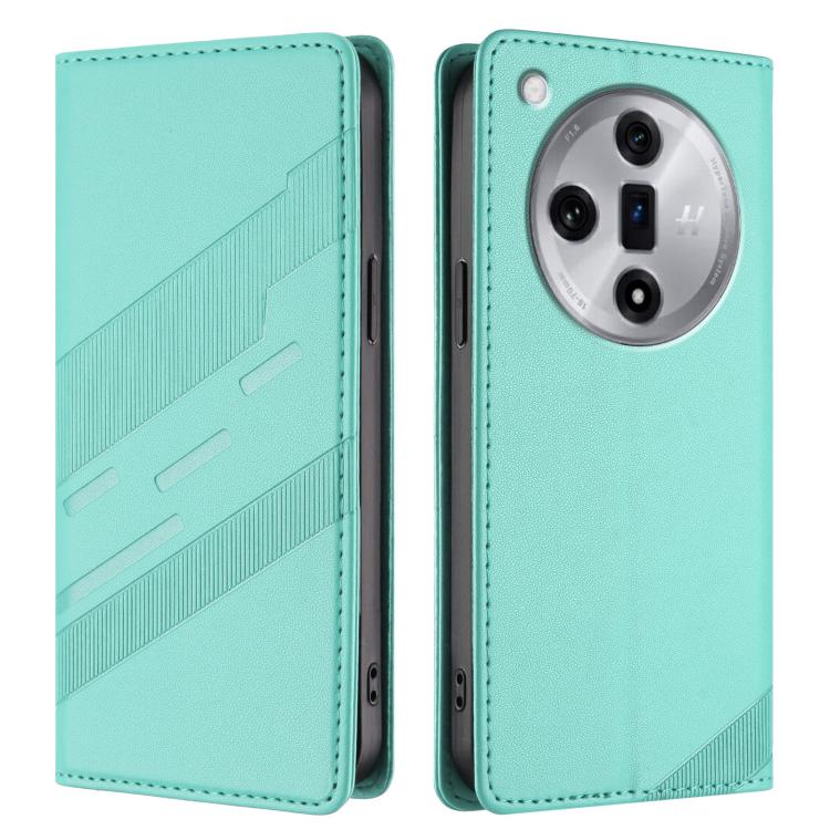 For OPPO Find X7 Embossed Multi-functional Wallet Retro Leather Phone Case