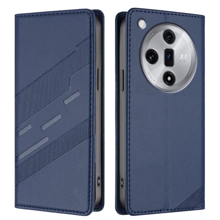For OPPO Find X7 Embossed Multi-functional Wallet Retro Leather Phone Case