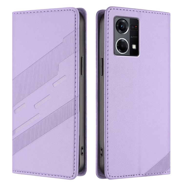 For OPPO Reno8 4G Embossed Multi-functional Wallet Retro Leather Phone Case