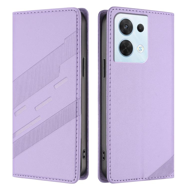 For OPPO Reno8 5G Embossed Multi-functional Wallet Retro Leather Phone Case