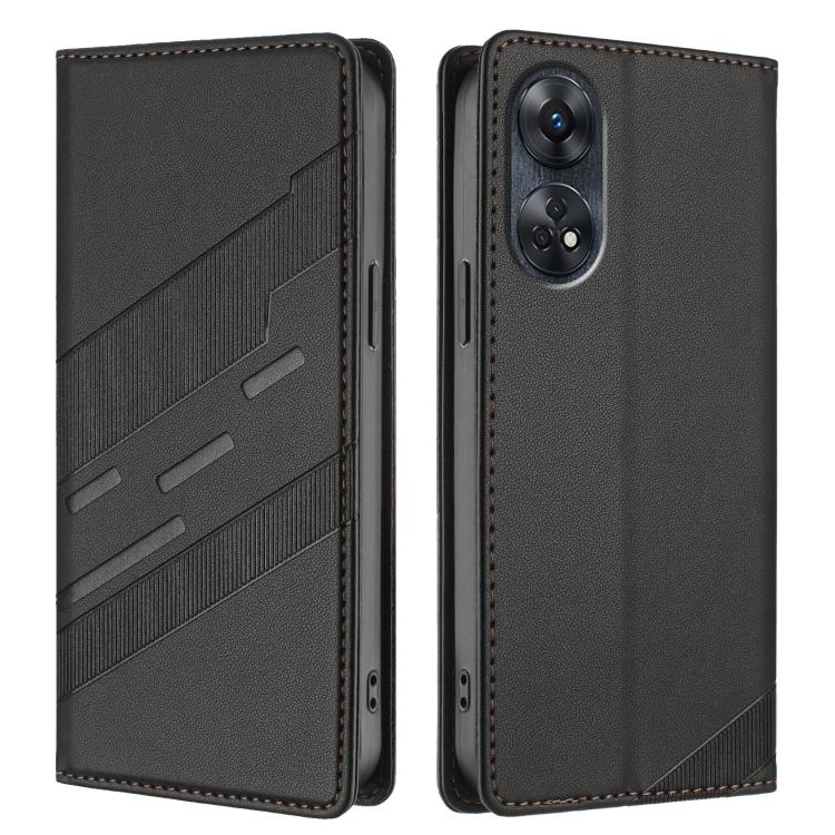 For OPPO Reno8 T 4G Embossed Multi-functional Wallet Retro Leather Phone Case