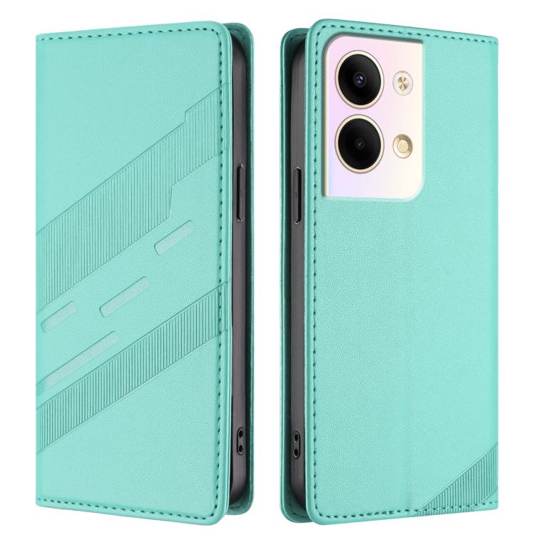 For OPPO Reno9 Embossed Multi-functional Wallet Retro Leather Phone Case