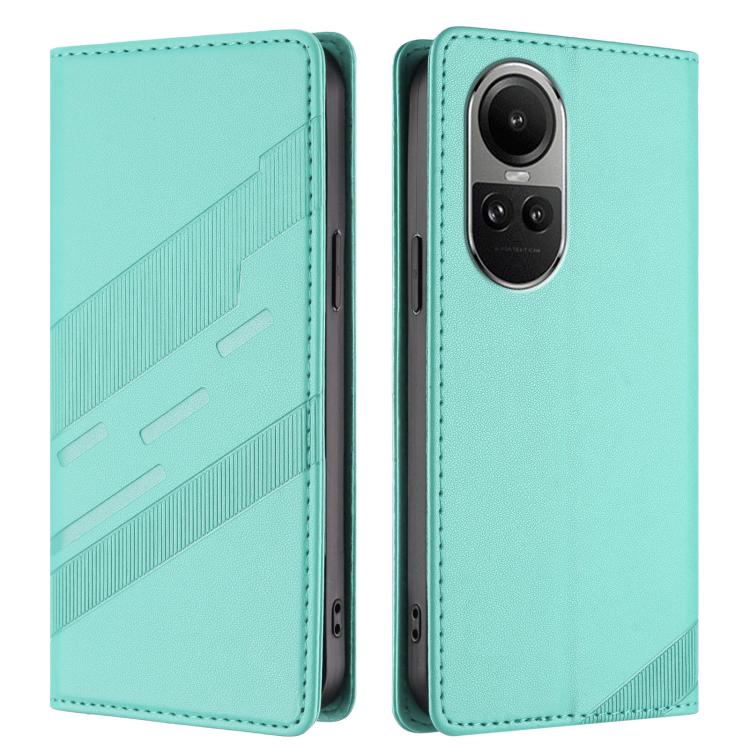 For OPPO Reno10 5G Embossed Multi-functional Wallet Retro Leather Phone Case