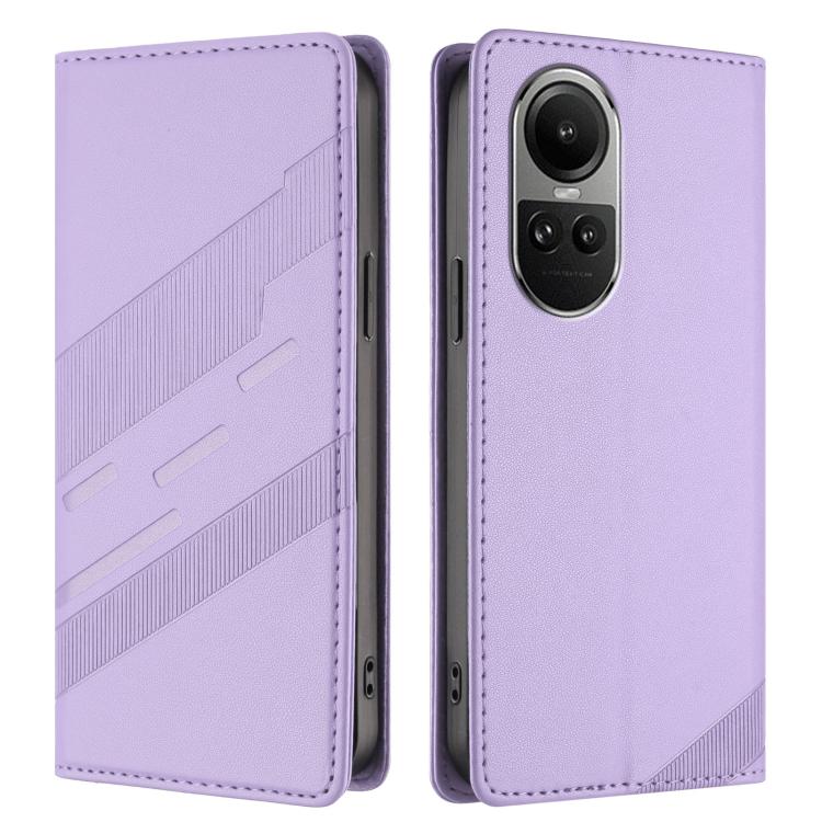 For OPPO Reno10 5G Embossed Multi-functional Wallet Retro Leather Phone Case