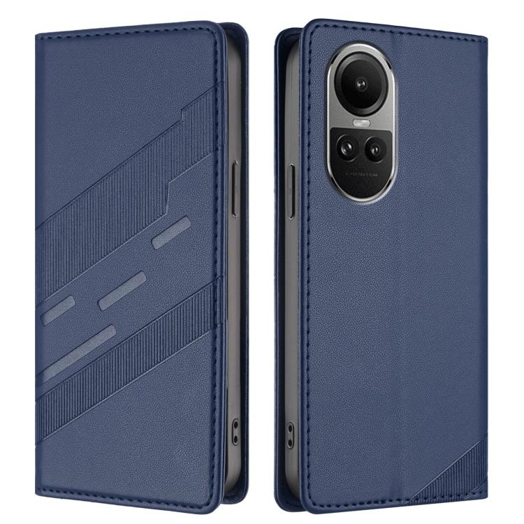 For OPPO Reno10 5G Embossed Multi-functional Wallet Retro Leather Phone Case