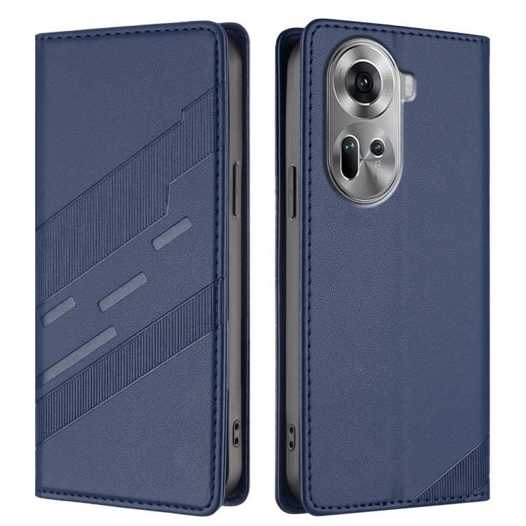 For OPPO Reno11 Global Embossed Multi-functional Wallet Retro Leather Phone Case