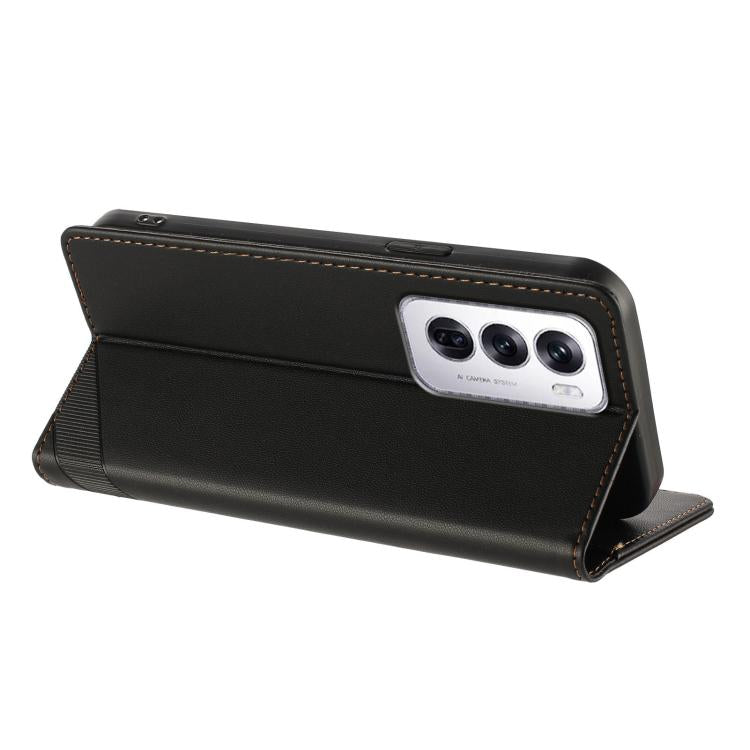 For OPPO Reno12 5G Embossed Multi-functional Wallet Retro Leather Phone Case