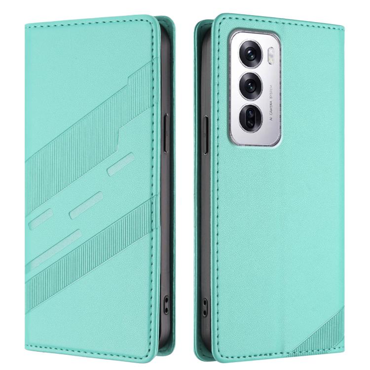 For OPPO Reno12 5G Embossed Multi-functional Wallet Retro Leather Phone Case