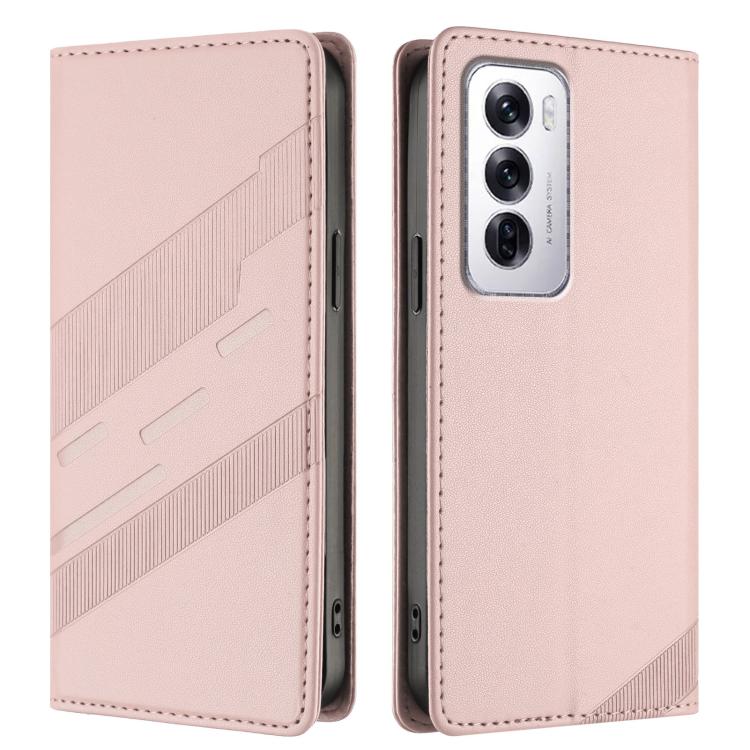 For OPPO Reno12 5G Embossed Multi-functional Wallet Retro Leather Phone Case