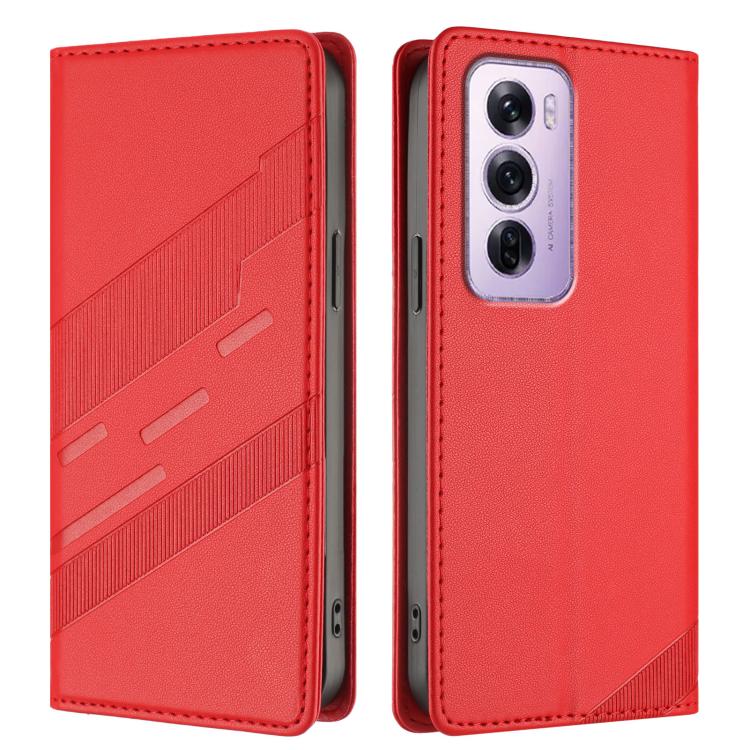 For OPPO Reno12 Pro 5G Embossed Multi-functional Wallet Retro Leather Phone Case