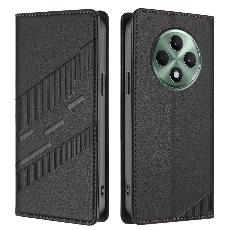 For OPPO Reno12 F Embossed Multi-functional Wallet Retro Leather Phone Case