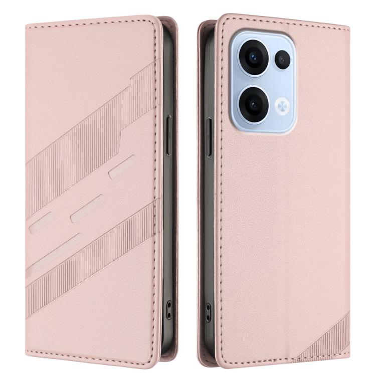For OPPO Reno13 5G Embossed Multi-functional Wallet Retro Leather Phone Case