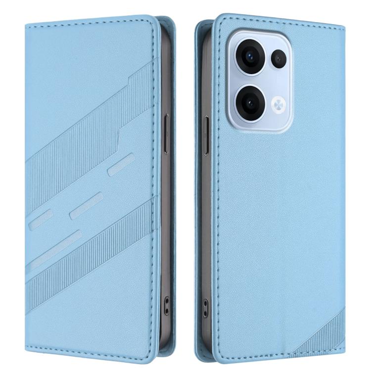 For OPPO Reno13 5G Embossed Multi-functional Wallet Retro Leather Phone Case