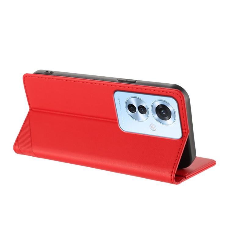 For OPPO Reno11 F Embossed Multi-functional Wallet Retro Leather Phone Case