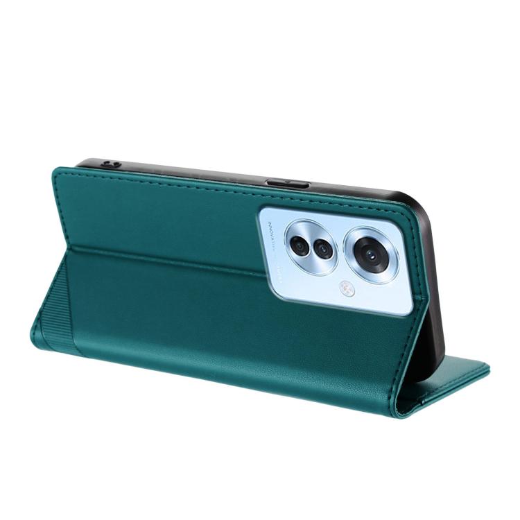 For OPPO Reno11 F Embossed Multi-functional Wallet Retro Leather Phone Case