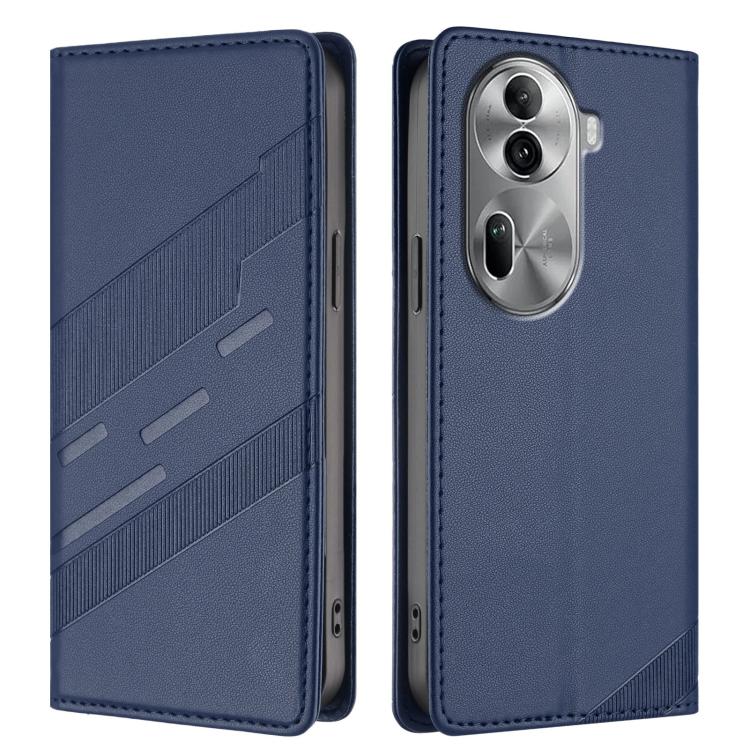 For OPPO Reno11 Pro Embossed Multi-functional Wallet Retro Leather Phone Case