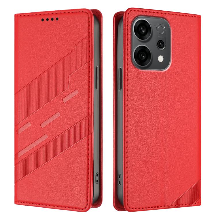 For OPPO Reno14 Global Embossed Multi-functional Wallet Retro Leather Phone Case