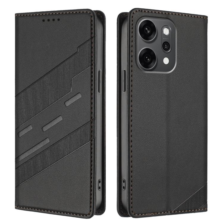 For OPPO Reno14 Pro Global Embossed Multi-functional Wallet Retro Leather Phone Case