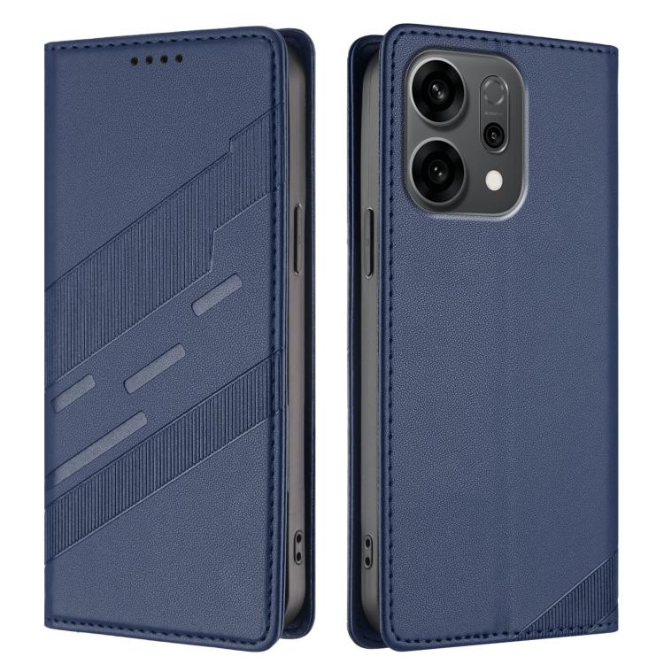 For OPPO Reno14 F 5G Embossed Multi-functional Wallet Retro Leather Phone Case